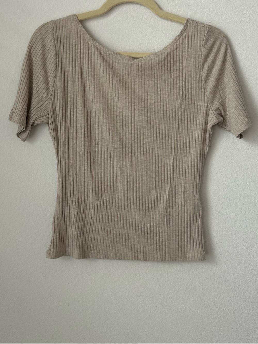 Scoop Back Top